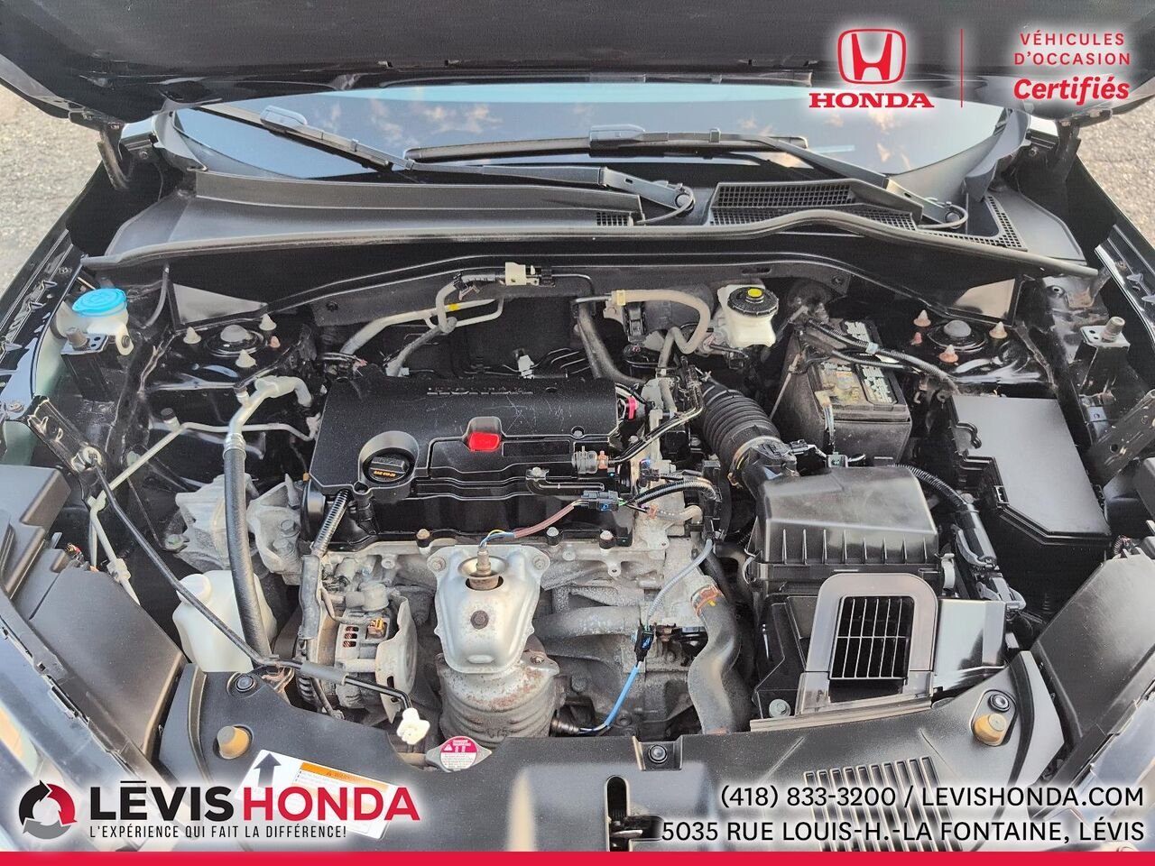 Honda HR-V LX AWD LX Traction Intégrale CVT 2023 Noir Lévis - photo #15