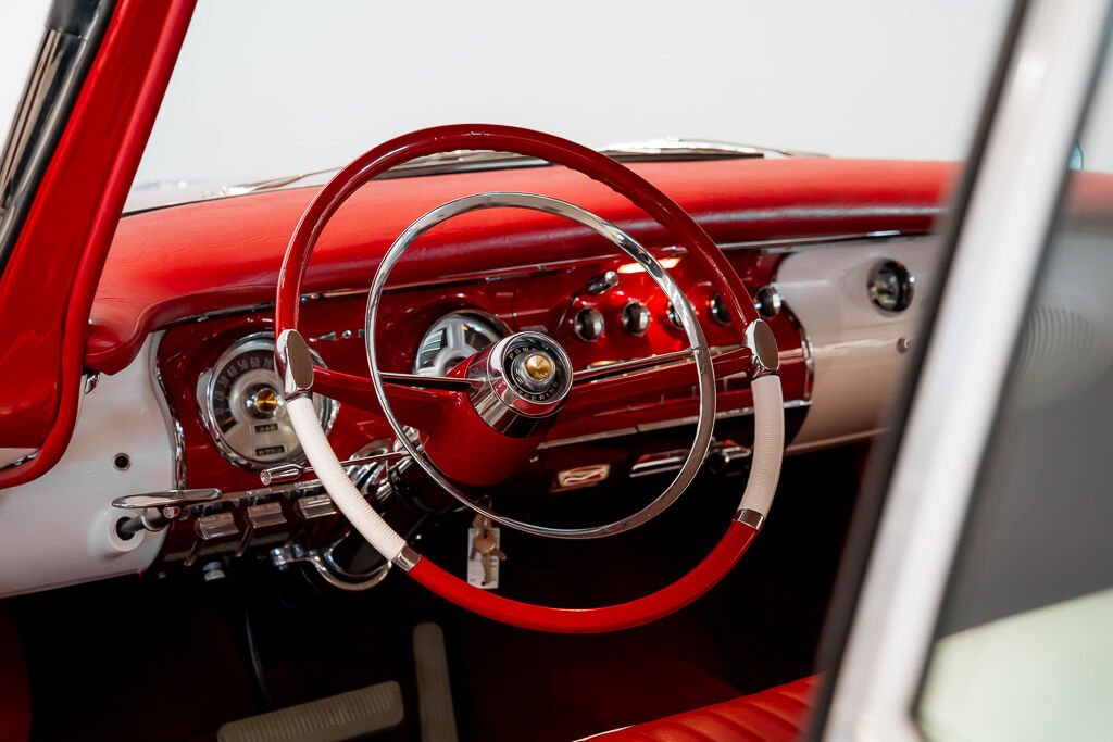 1955 Chrysler New Yorker PRIX IN USD St.Regis | CAR IN MILES Red Montreal - photo #29