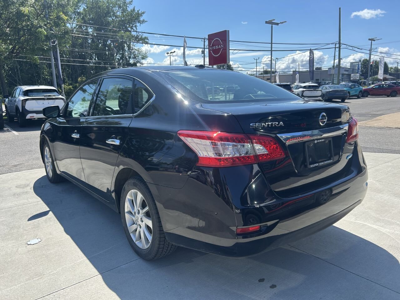 Nissan Sentra SV 2015 Noir Châteauguay - photo #7