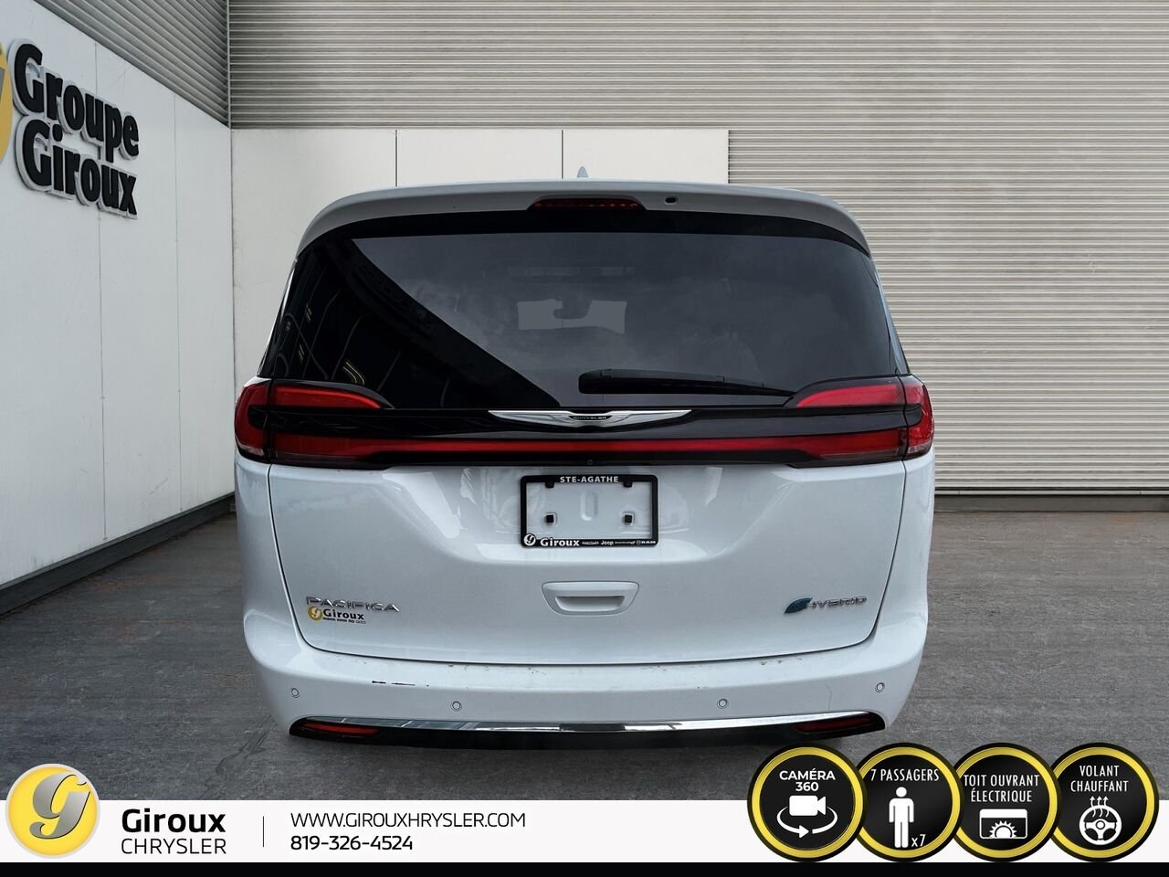 Chrysler Pacifica Hybrid 2022 Blanc Sainte-Agathe-des-Monts - photo #6
