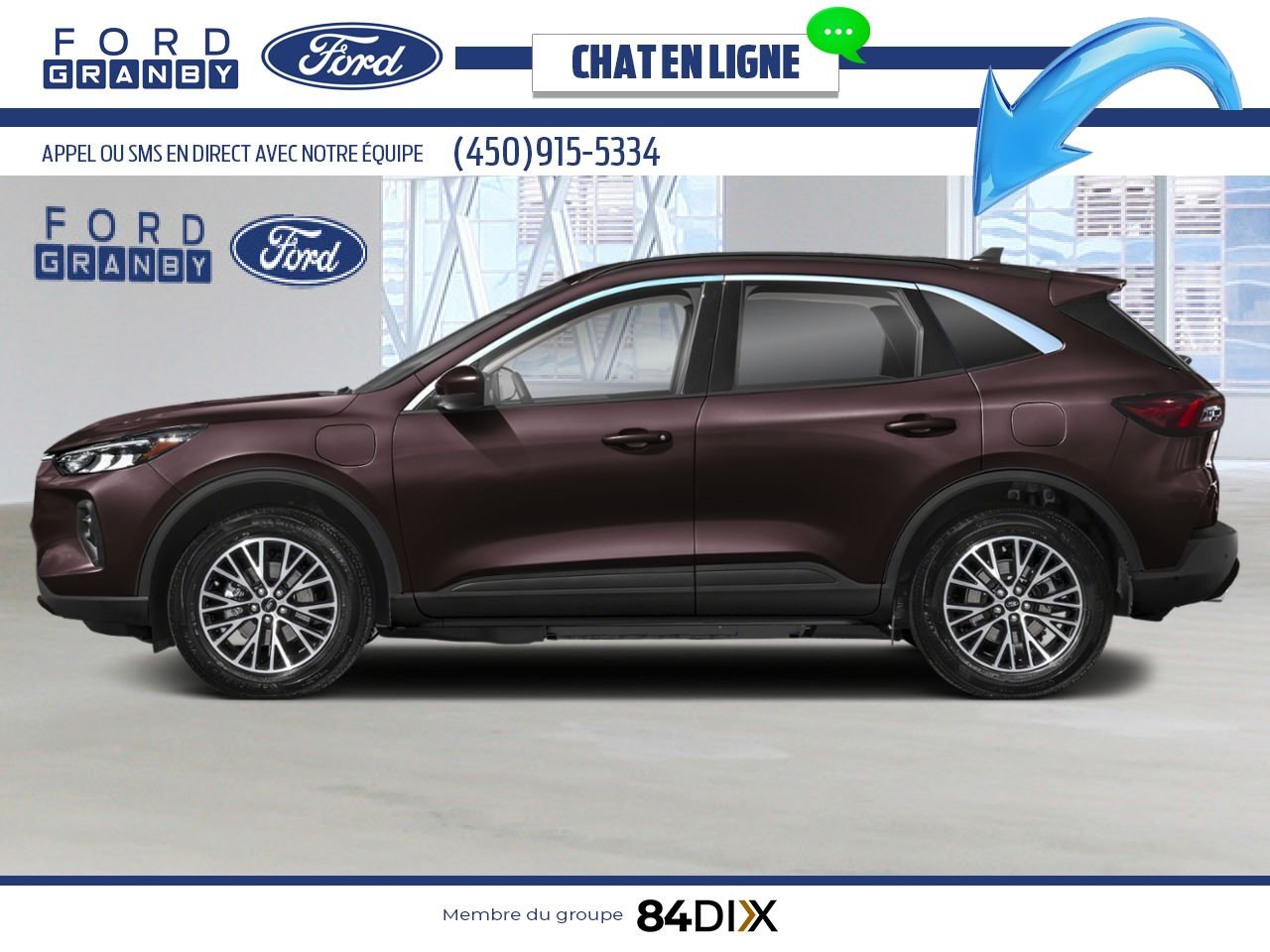 2025 Ford Escape Vapor Blue Metallic Granby - photo #1