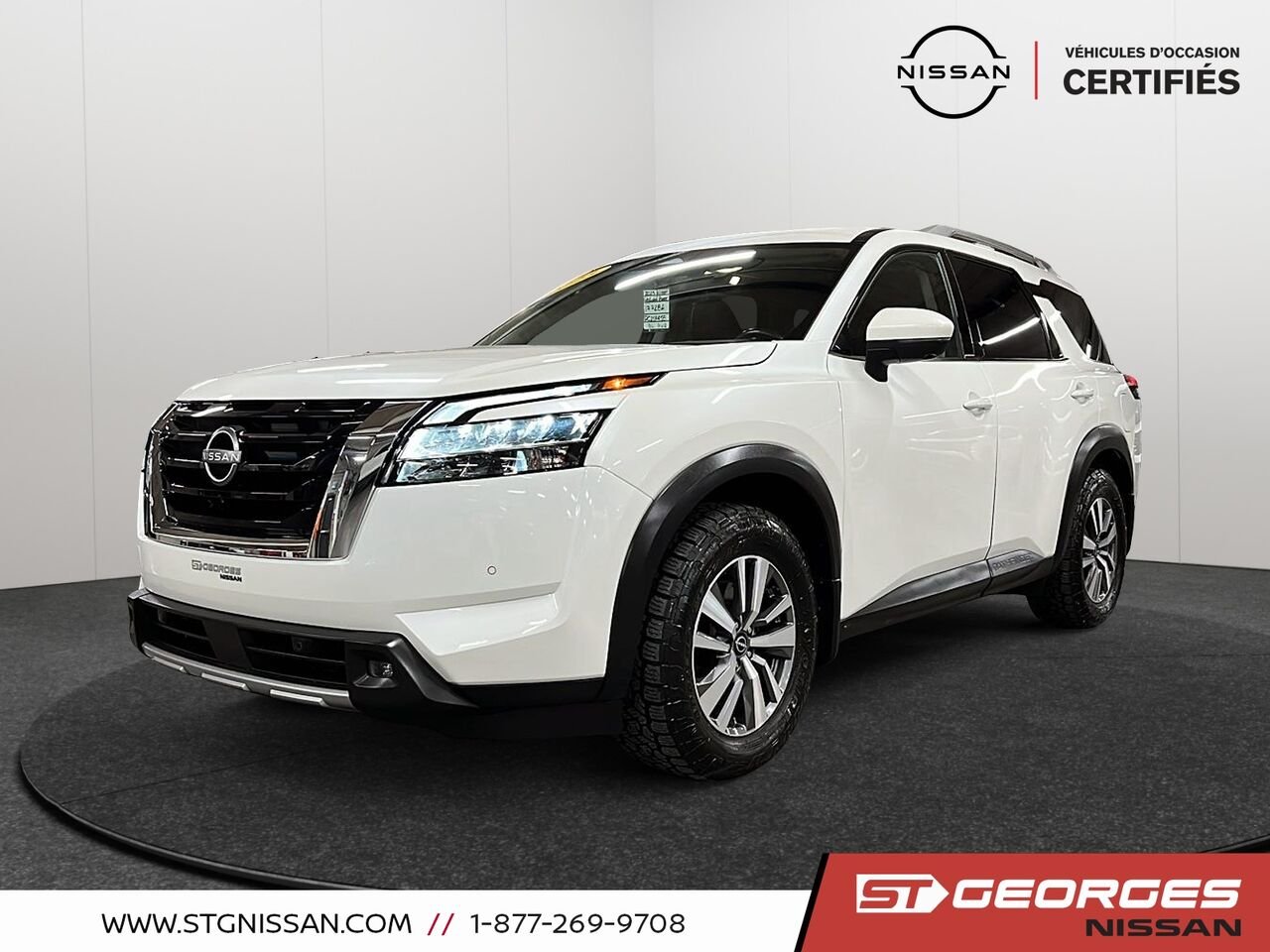 Nissan Pathfinder 2023 Blanc Saint-Georges - photo #0