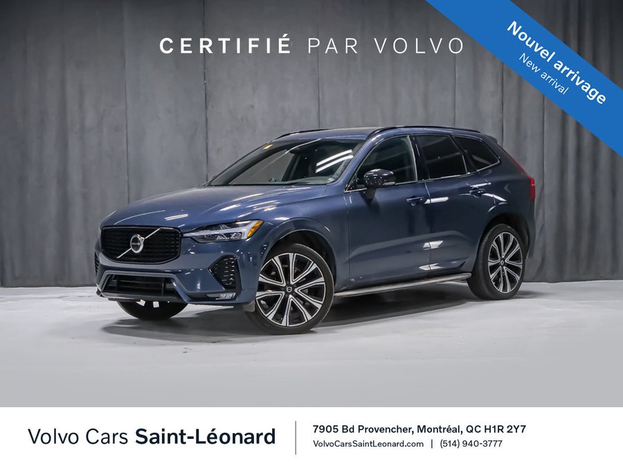 Volvo XC60 B6 R DESIGN ADVANCED CLIMATE 2022 Bleu