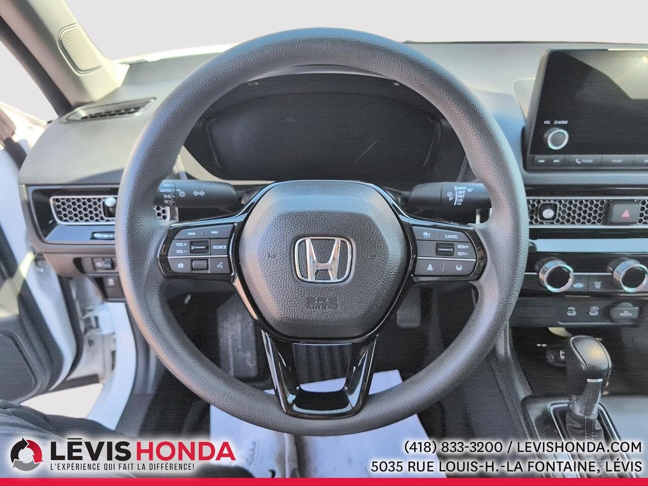 Honda Civic LX LX CVT 2025 Blanc Lévis - photo #20