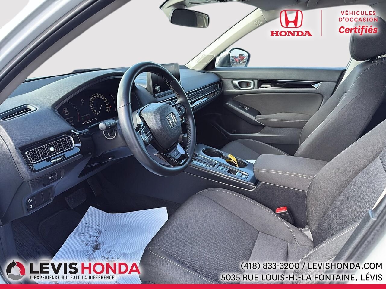 Honda Civic EX EX CVT 2024 Blanc Lévis - photo #15