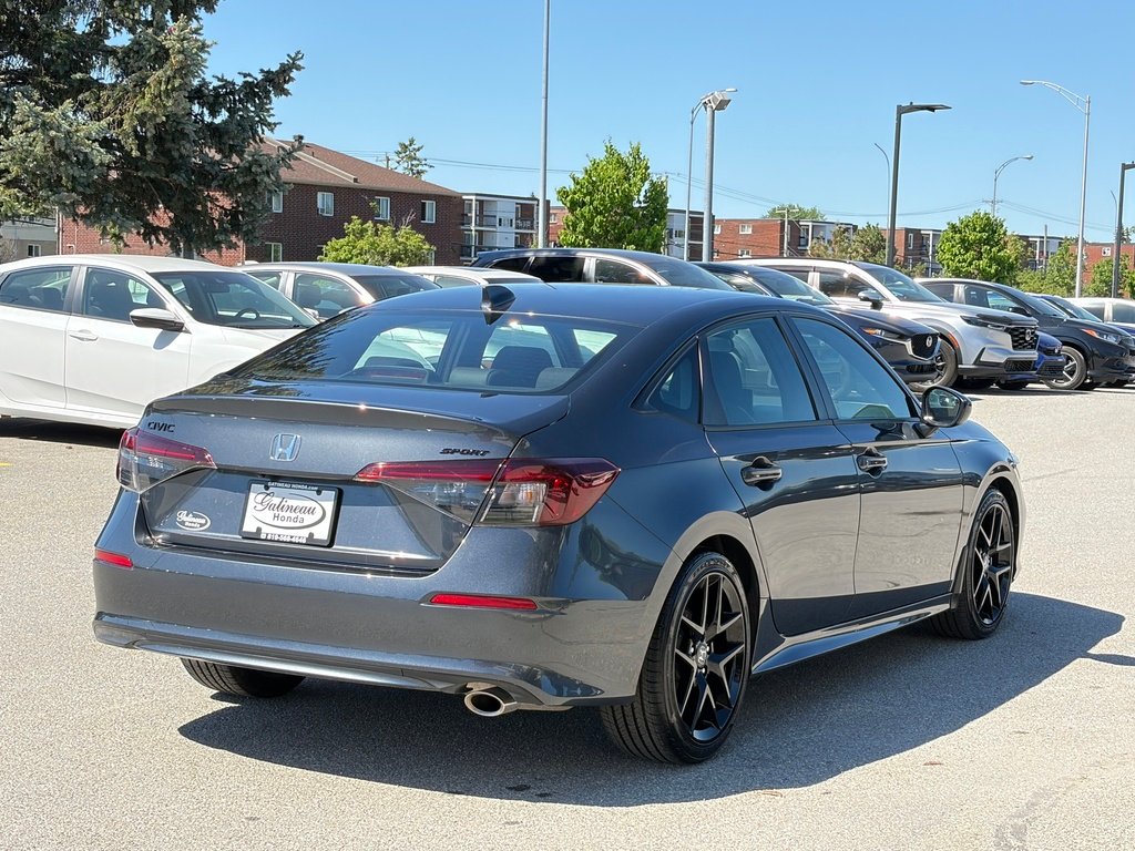 2026 Honda Civic Sedan Sport CVT Grey Gatineau - photo #5