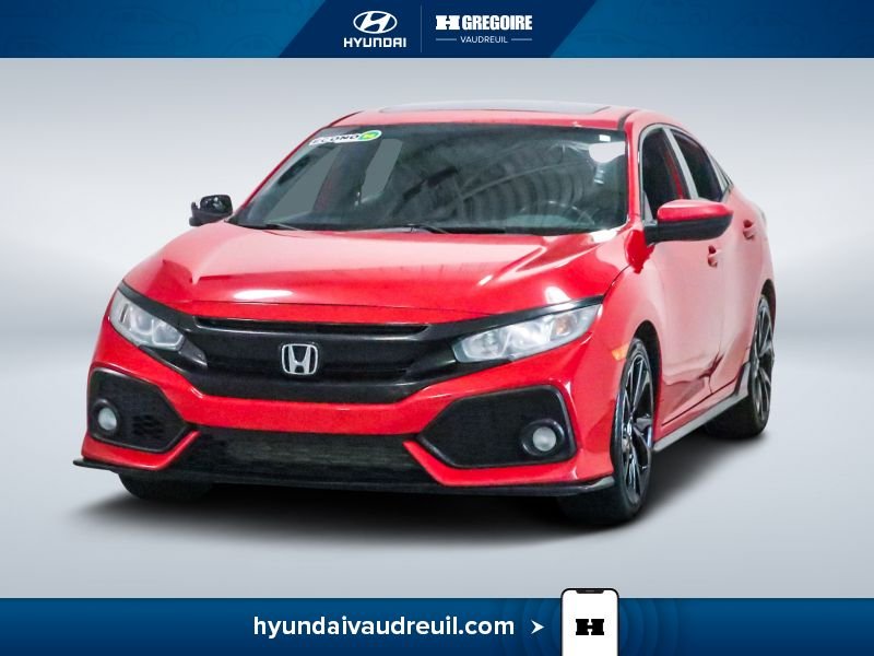 Honda Civic 2018 Rouge Saint-Eustache - photo #4