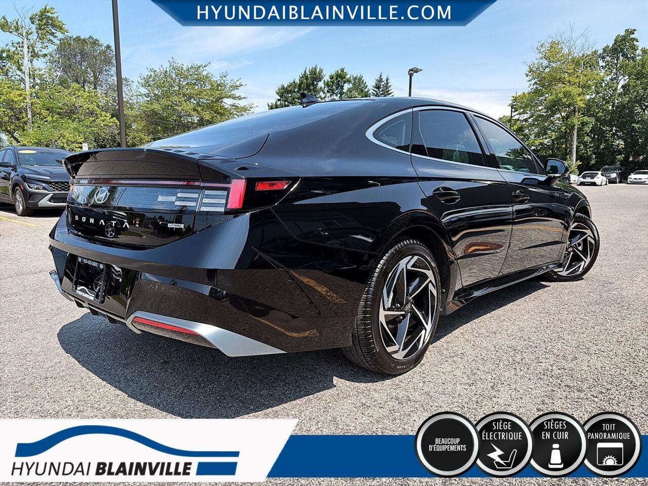 2025 Hyundai Sonata Black Blainville - photo #3
