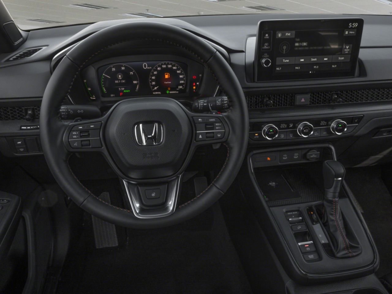 2026 HONDA CR-V Hybrid Canyon River Blue Metallic Mississauga - photo #3