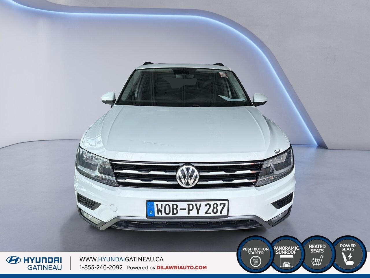 2020 Volkswagen Tiguan Comfortline 4MOTION White Ottawa & Gatineau - photo #1