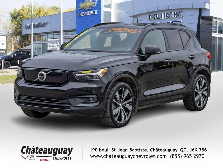 Volvo Recharge XC40 tout électrique P8 Plus TIe 2022 Noir