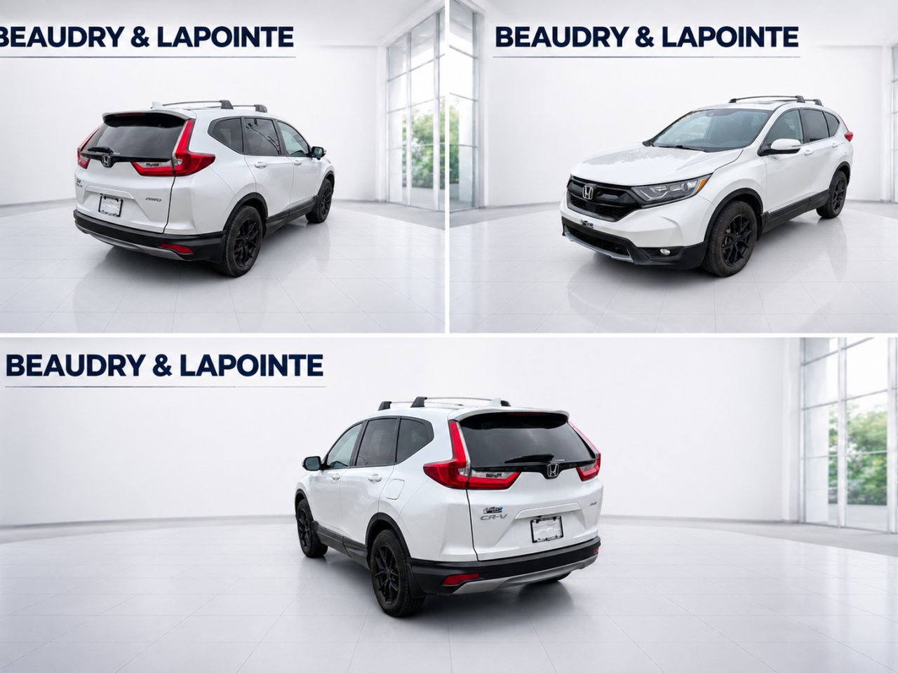 2019 Honda CR-V White La Sarre - photo #1