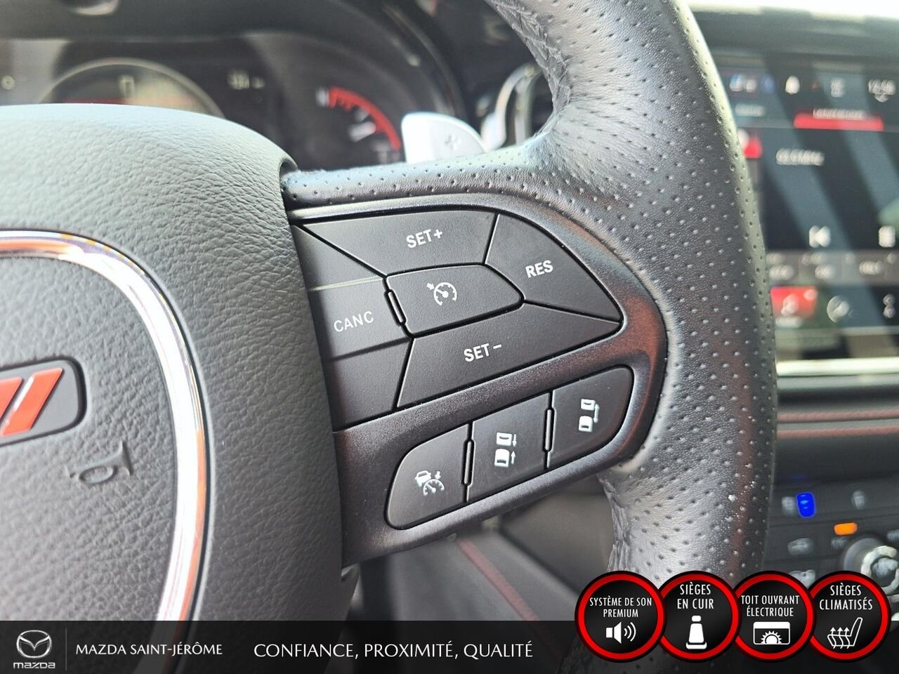 2025 Dodge Durango R/T | BLACK TOP | GROUPE REMORQUAGE | TOIT OUVRANT | White Saint-Jérôme - photo #16
