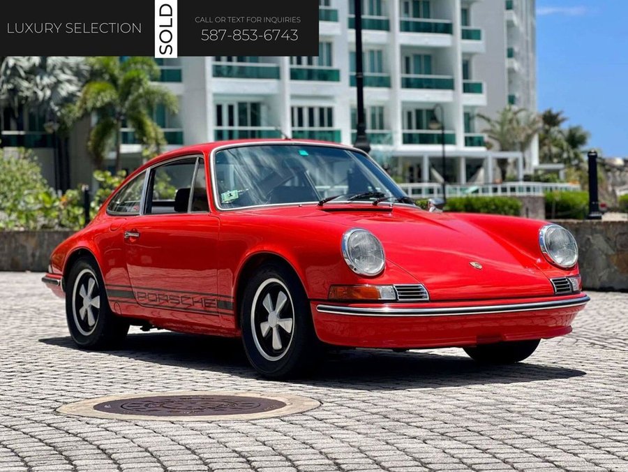 1972 Porsche 911T 1972 Orange