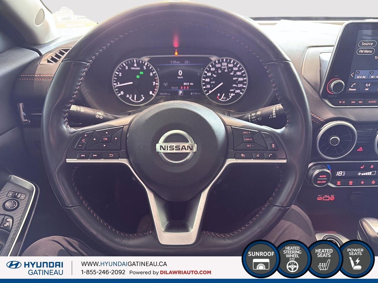 Nissan Sentra SR CVT 2021 Bleu Ottawa & Gatineau - photo #9