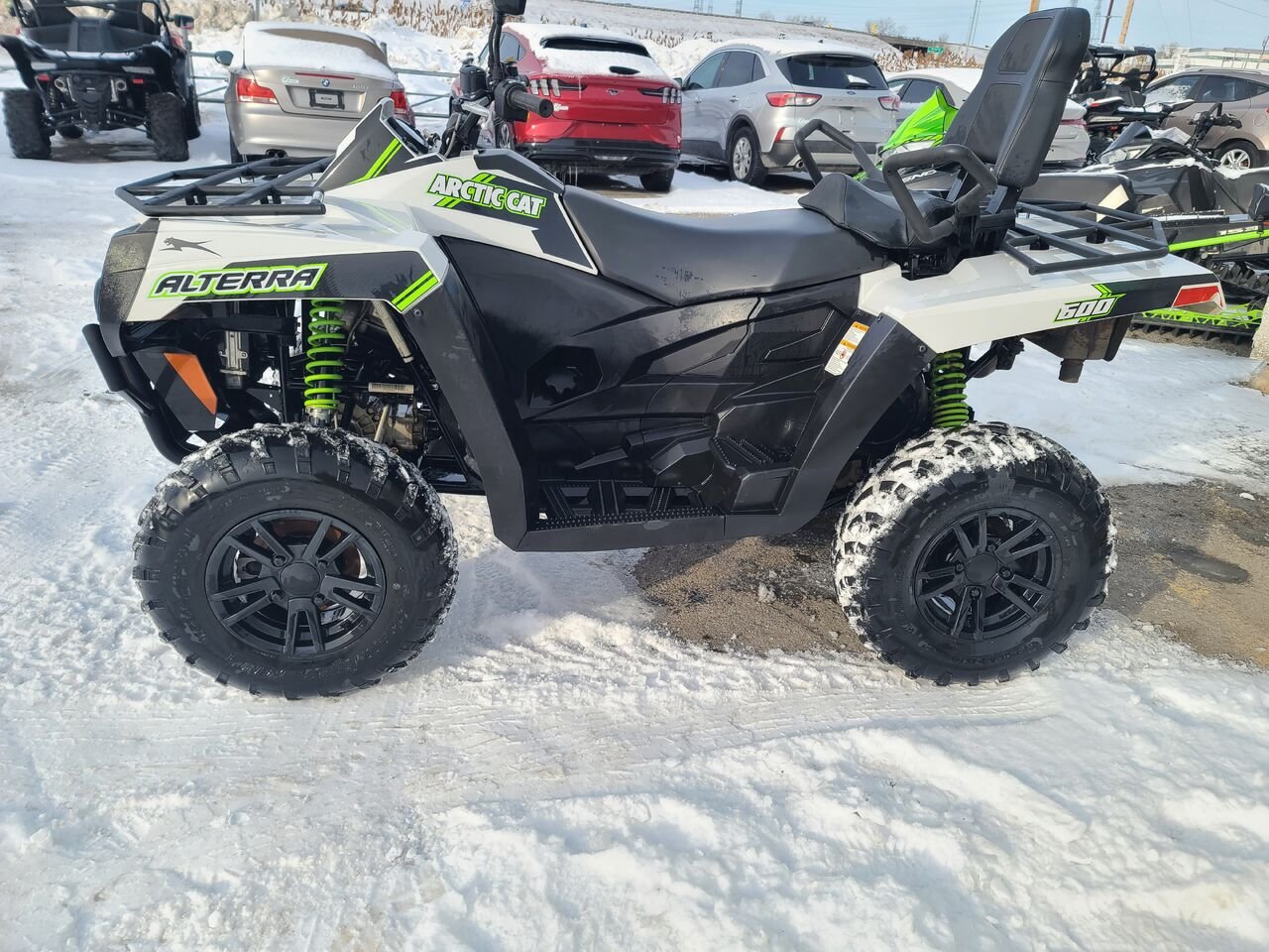 2023 Artic Cat Alterra 600 White  - photo #2
