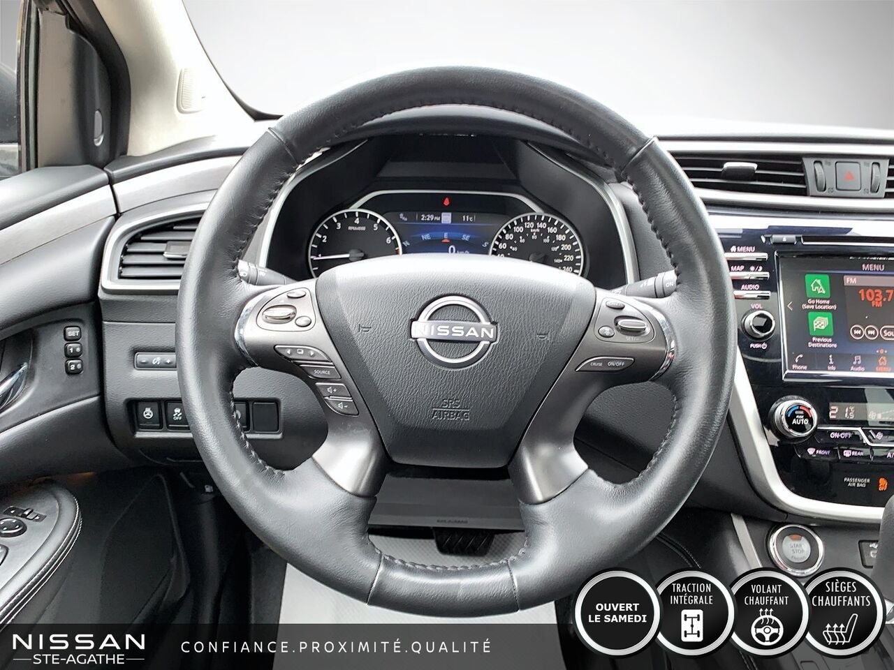 Nissan Murano MIDNIGHT | AWD | NAVIGATION | CUIR | TOIT | PANO | 2023 Gris Saint-Jérôme - photo #10