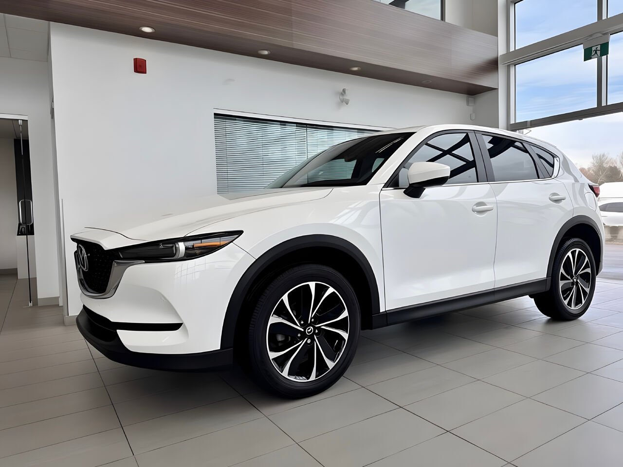MAZDA CX-5 2025 Blanc rhodium métallisé Notre-Dame-des-Prairies - photo #2