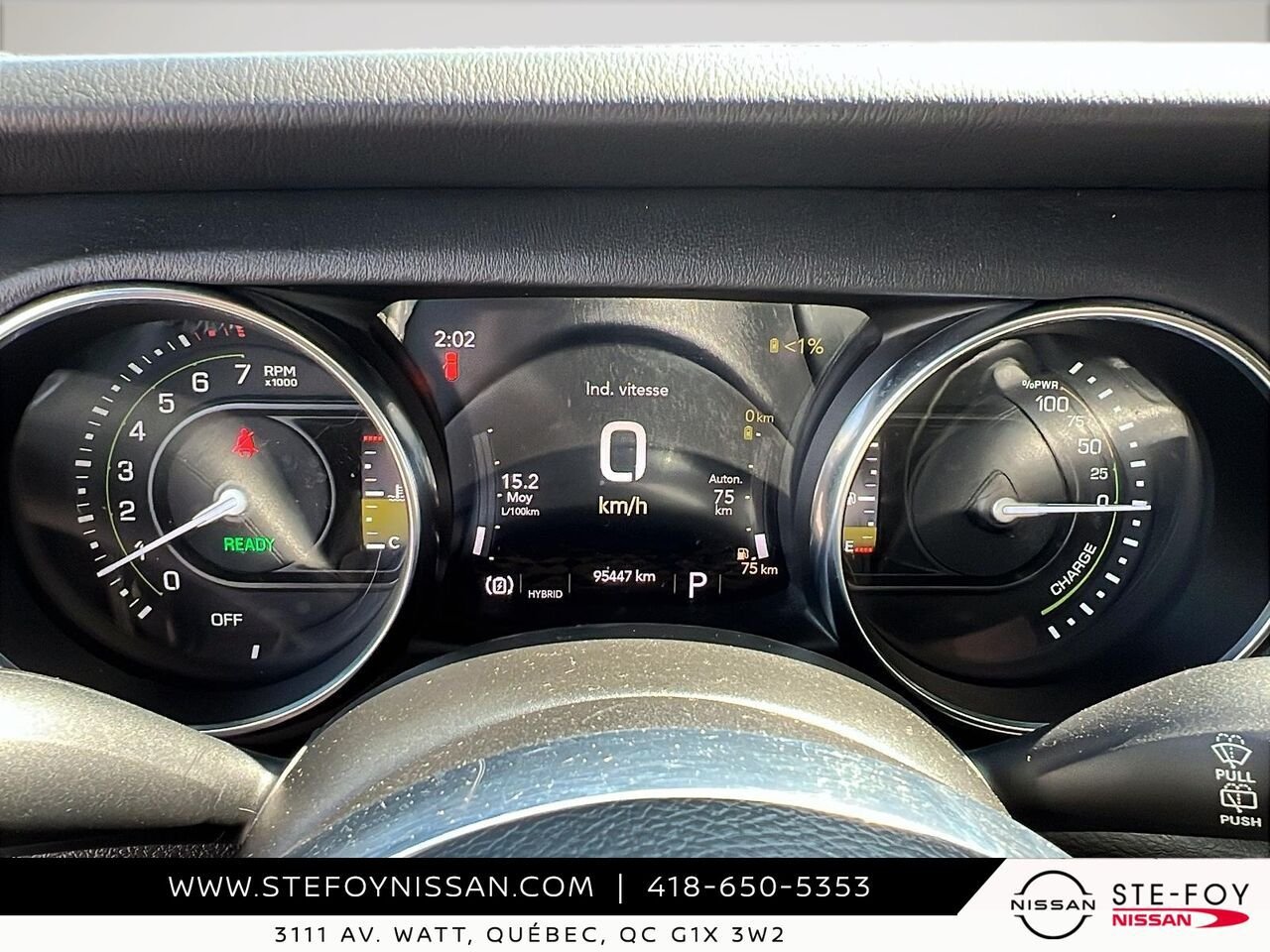 Jeep WRANGLER 4XE UNLIMITED COLD WEATHER GROUP 2022 Blanc Ste-Foy - photo #12