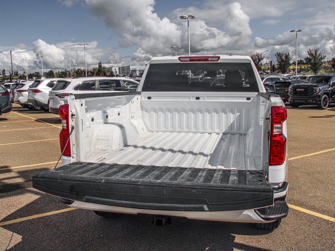 2025 Chevrolet Silverado 1500 4WD Crew Cab 157 Custom White Sherwood Park - photo #7