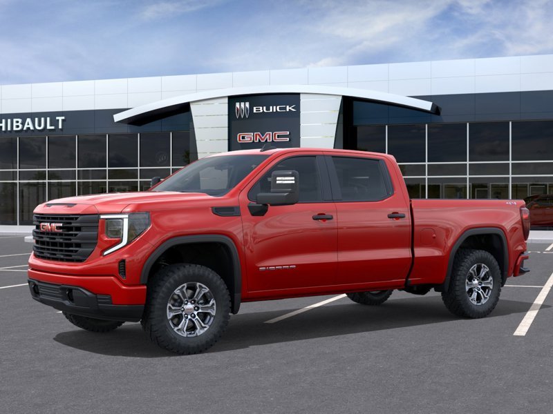 GMC SIERRA 1500 Pro cabine multiplace 4RM 157 po 2026 Rouge Sherbrooke - photo #1