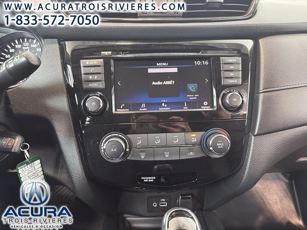 Nissan Rogue 2018 Gris Trois-Rivières - photo #15