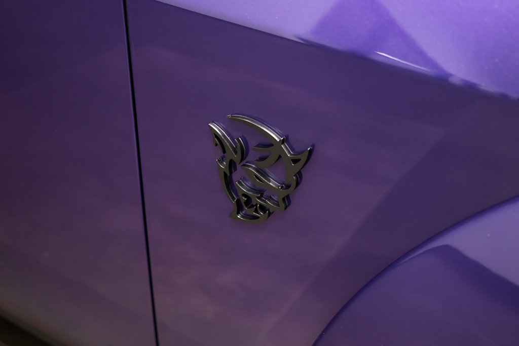 2018 Dodge Challenger SRT Demon RWD | Crate included & Sunroof Option Purple Kirkland - photo #21