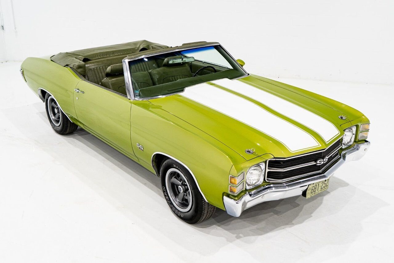 Chevrolet Chevelle SS Matching numbers 454 LS5 4-speed 1971 Vert Montréal - photo #37