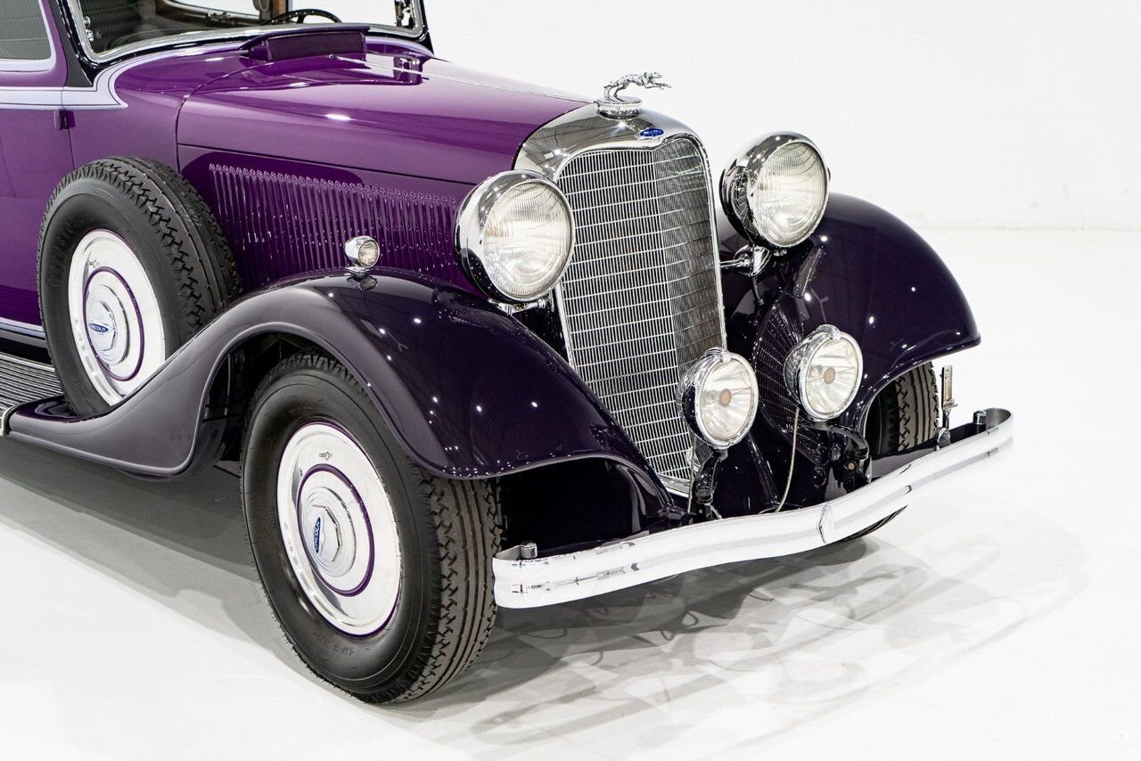 1933 Lincoln KB Victoria Coupe One Of 18 Built, And The Only Known Surviving **PRICE IN USD** Purple Montreal - photo #36