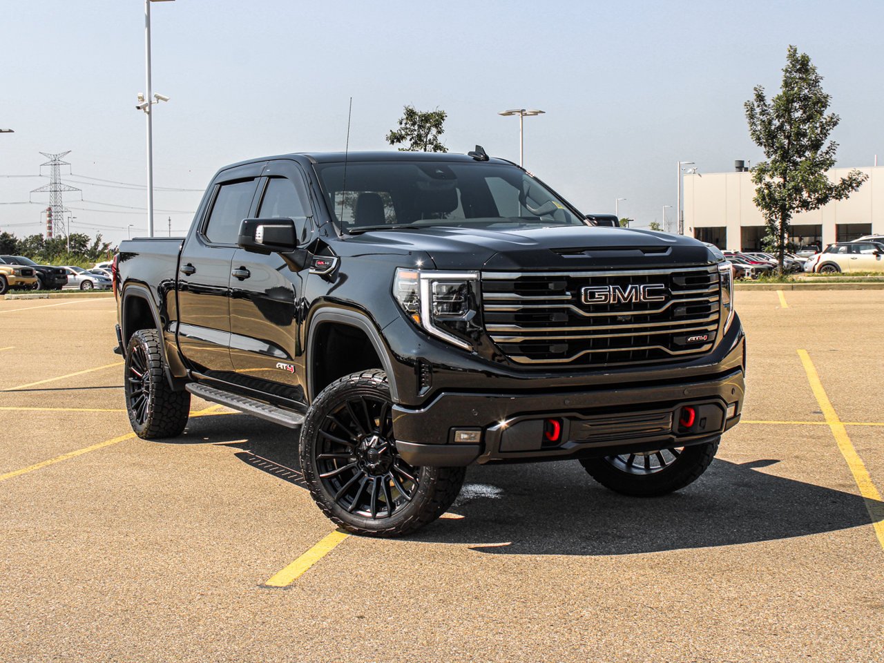 2026 GMC Sierra 1500 4WD Crew Cab 147 AT4 Black Sherwood Park - photo #1