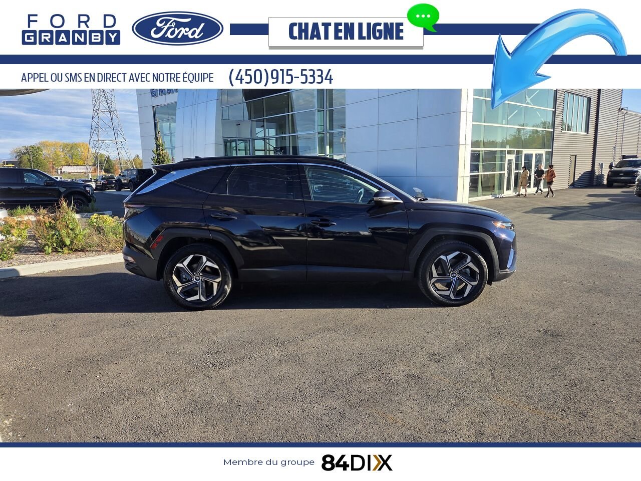 2024 Hyundai Tucson Hybrid Blue Granby - photo #7