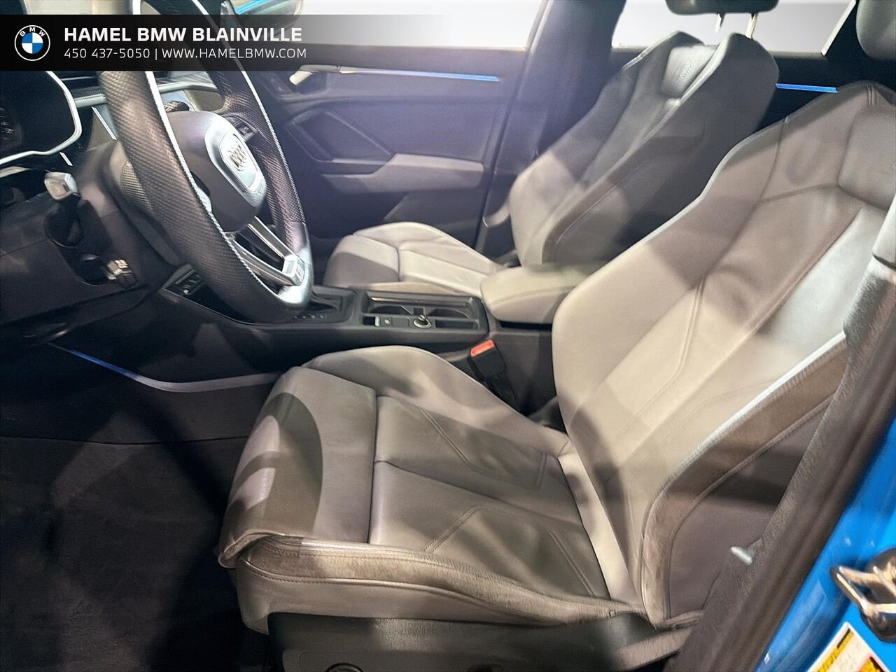 Audi Q3 Technik 45 TFSI quattro 2022 Bleu Blainville - photo #8