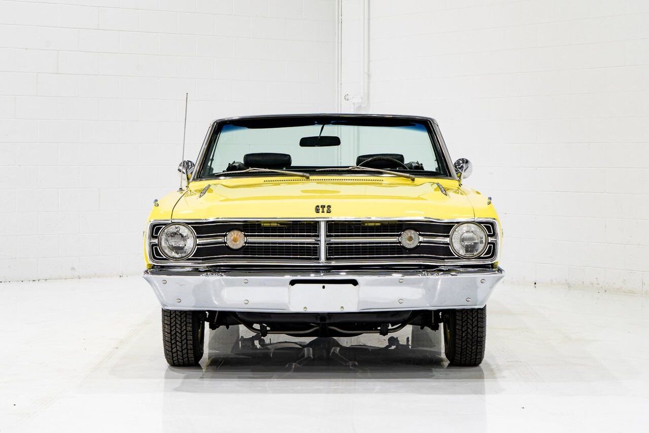 1968 Dodge Dart *PRIX EN USD* GTS Conv Matching #s 340 cu in With Original Built Sheet Yellow Montreal - photo #43