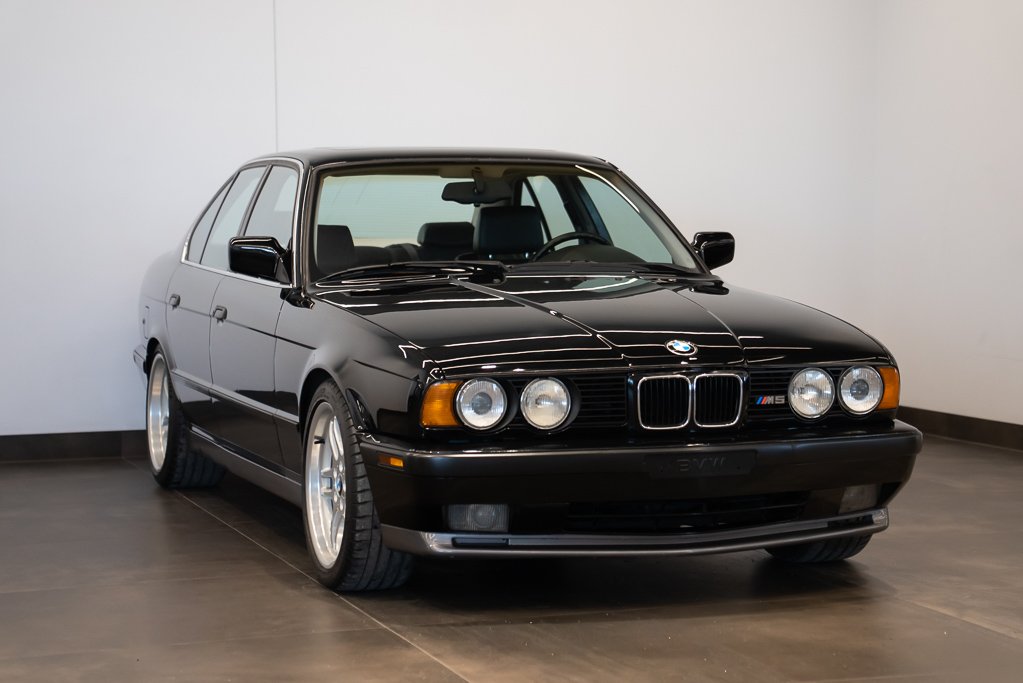 1991 BMW 5 Series Black Montreal - photo #2