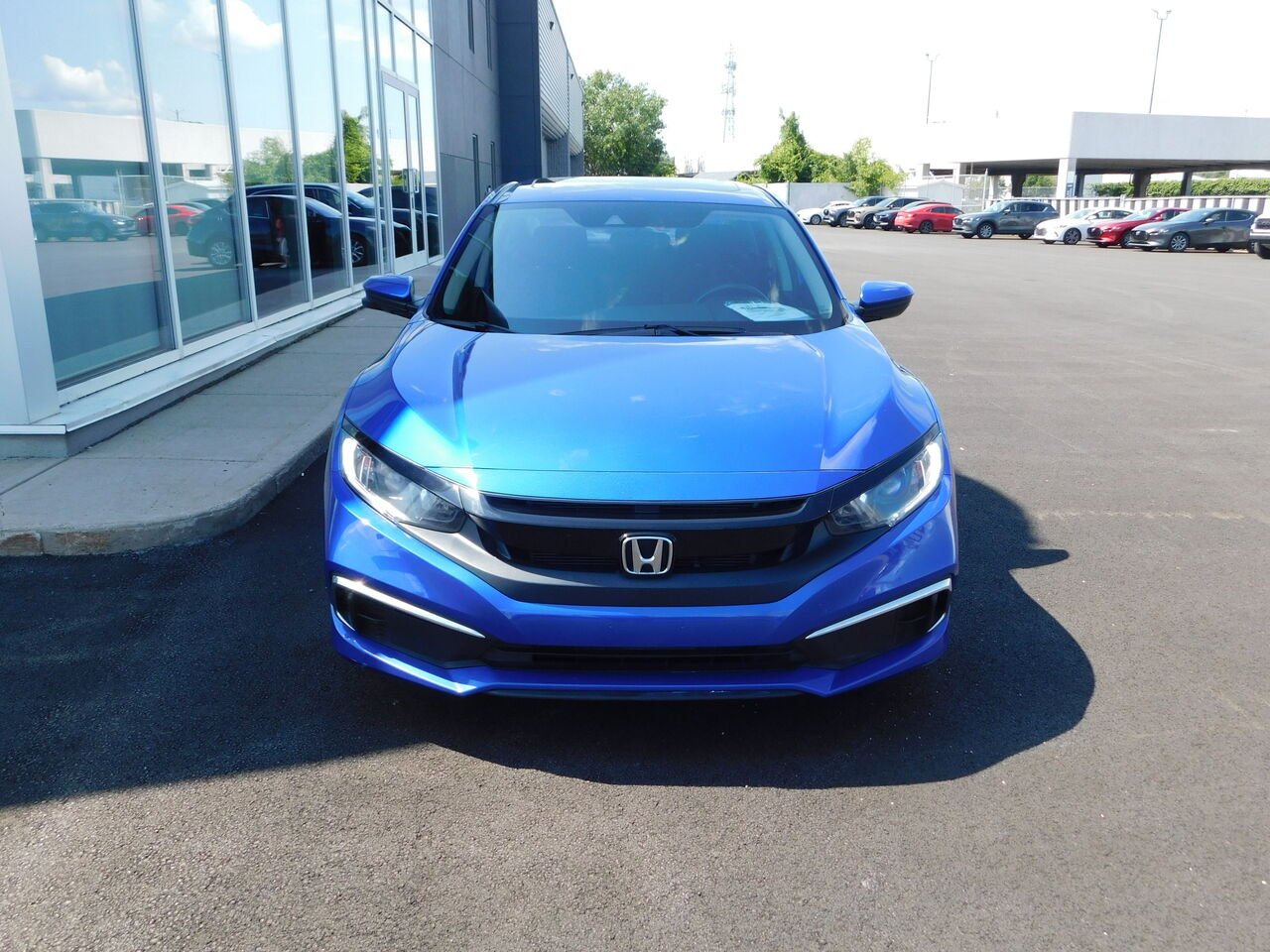 Honda Civic Berline EX CVT 2019 Bleu Gatineau - photo #1