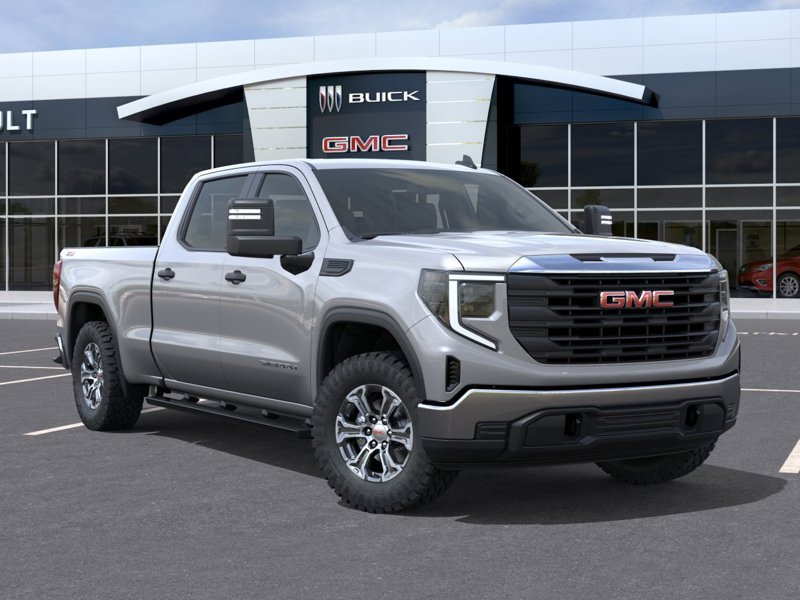 GMC SIERRA 1500 Pro cabine multiplace 4RM 157 po 2026 Gris Sherbrooke - photo #6