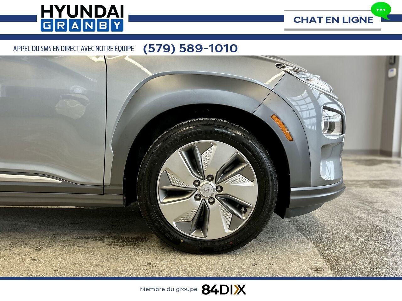2021 Hyundai Kona Electric Grey Granby - photo #8