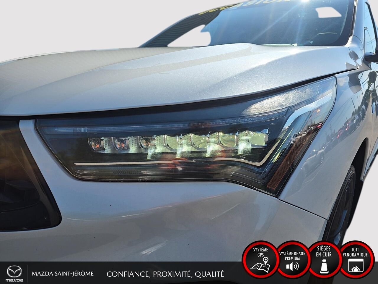 Acura RDX A-Spec | TOIT OUVRANT | CUIR | AWD | 2020 Blanc Saint-Jérôme - photo #1