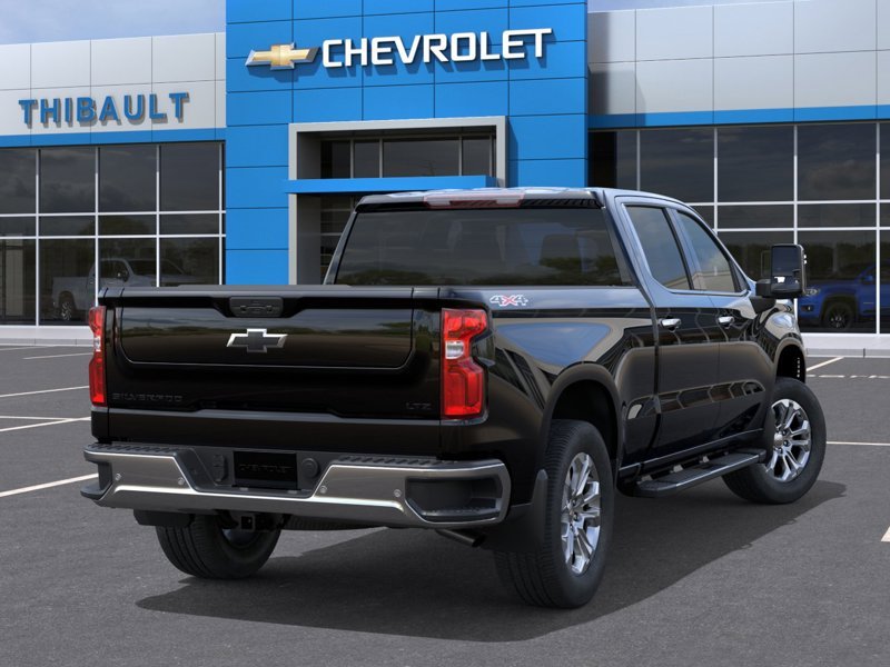 CHEVROLET Silverado 1500 LTZ cabine multiplace 4RM 157 po 2026 NOIR Sherbrooke - photo #3