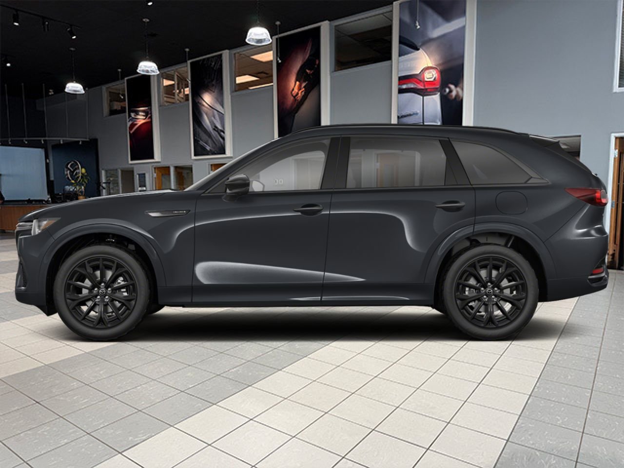 MAZDA CX-70 hybride léger 2026 Noir de jais mica Notre-Dame-des-Prairies - photo #1