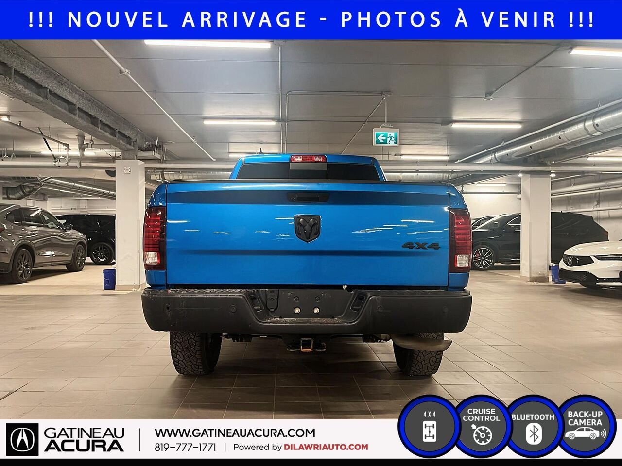 2021 Ram 1500 Classic Warlock Quad Cab 4x4 Blue Ottawa & Gatineau - photo #5