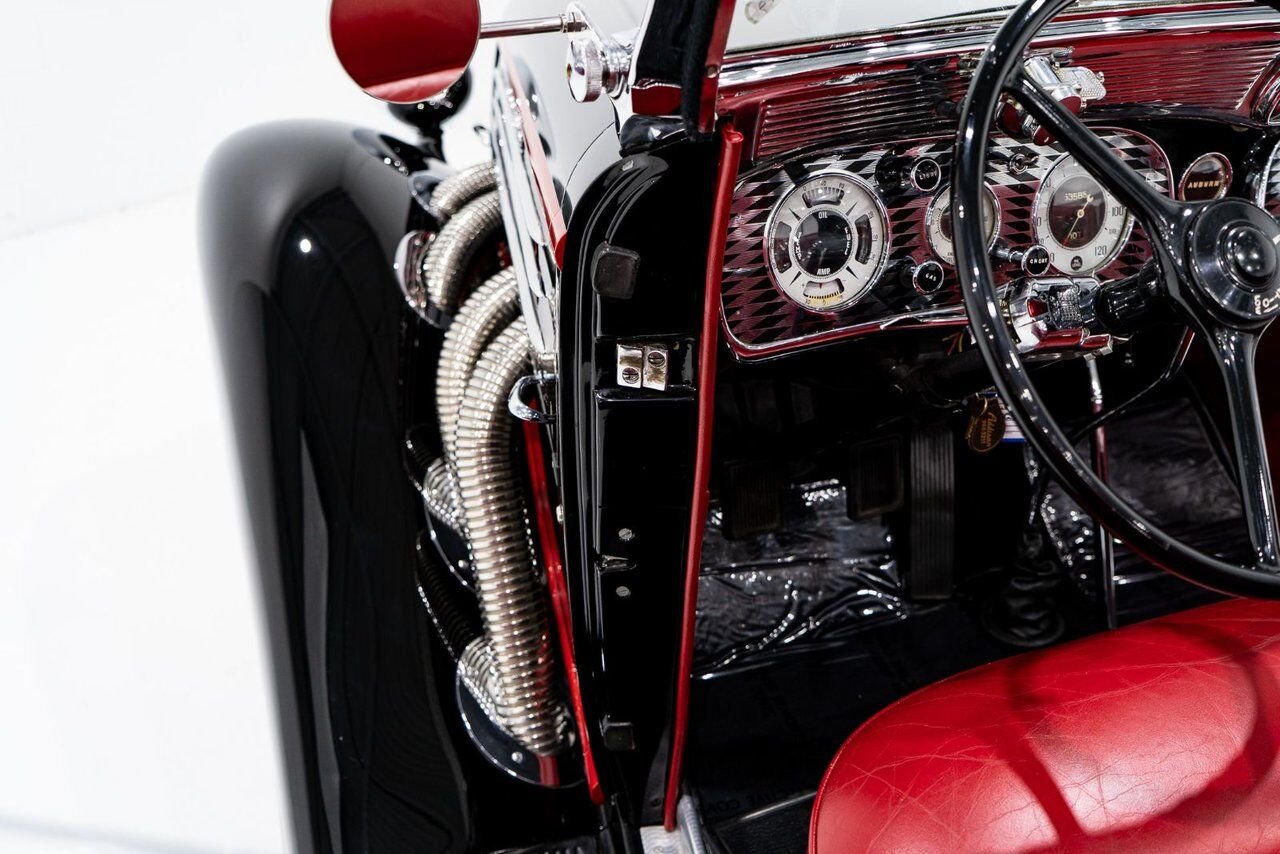 Auburn 851 Supercharge Phaeton **PRIX EN USD** 1935 Noir Montréal - photo #76