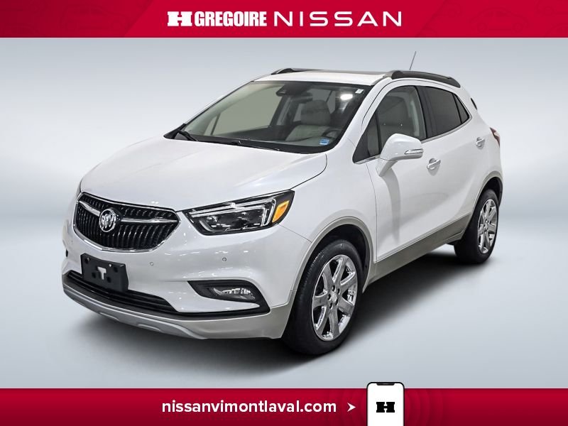2019 Buick Encore White Laval - photo #2