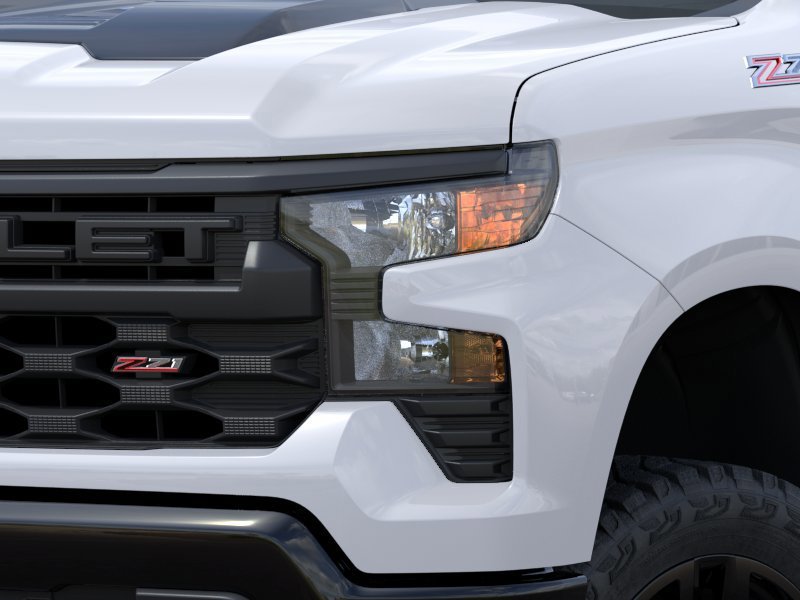 CHEVROLET SILVERADO 1500 Custom Trail Boss cabine multiplace 4RM 157 po 2026 Blanc Sherbrooke - photo #9