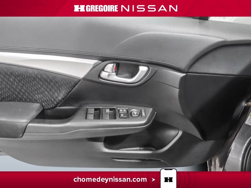 2015 Honda Civic Grey Saint-Eustache - photo #13