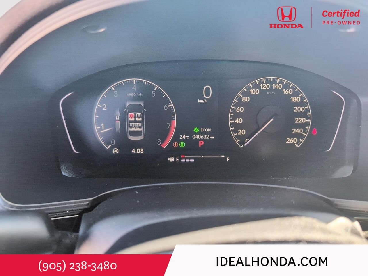 2024 Honda Civic Sedan SPORT CVT / CLEAN CARFAX Blue Mississauga - photo #14