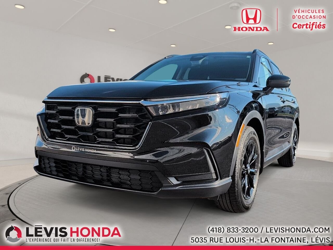 Honda CR-V Sport AWD Sport Traction Intégrale 2024 Noir Lévis - photo #0