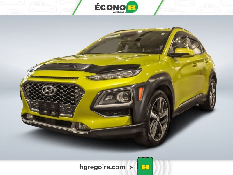 Hyundai Kona 2018 Vert Blainville - photo #2