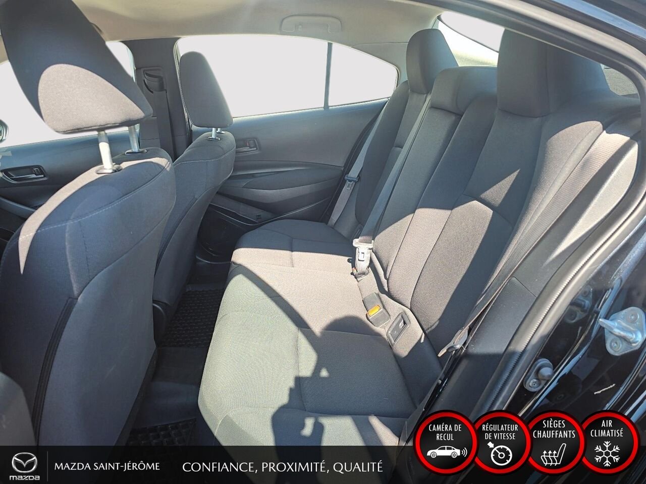 2023 Toyota Corolla LE | RÉGULATEUR ADAPTATIF À RADAR | CAMÉRA DE RECUL | BLUETOOTH | 77 742 KM Black Saint-Jérôme - photo #19