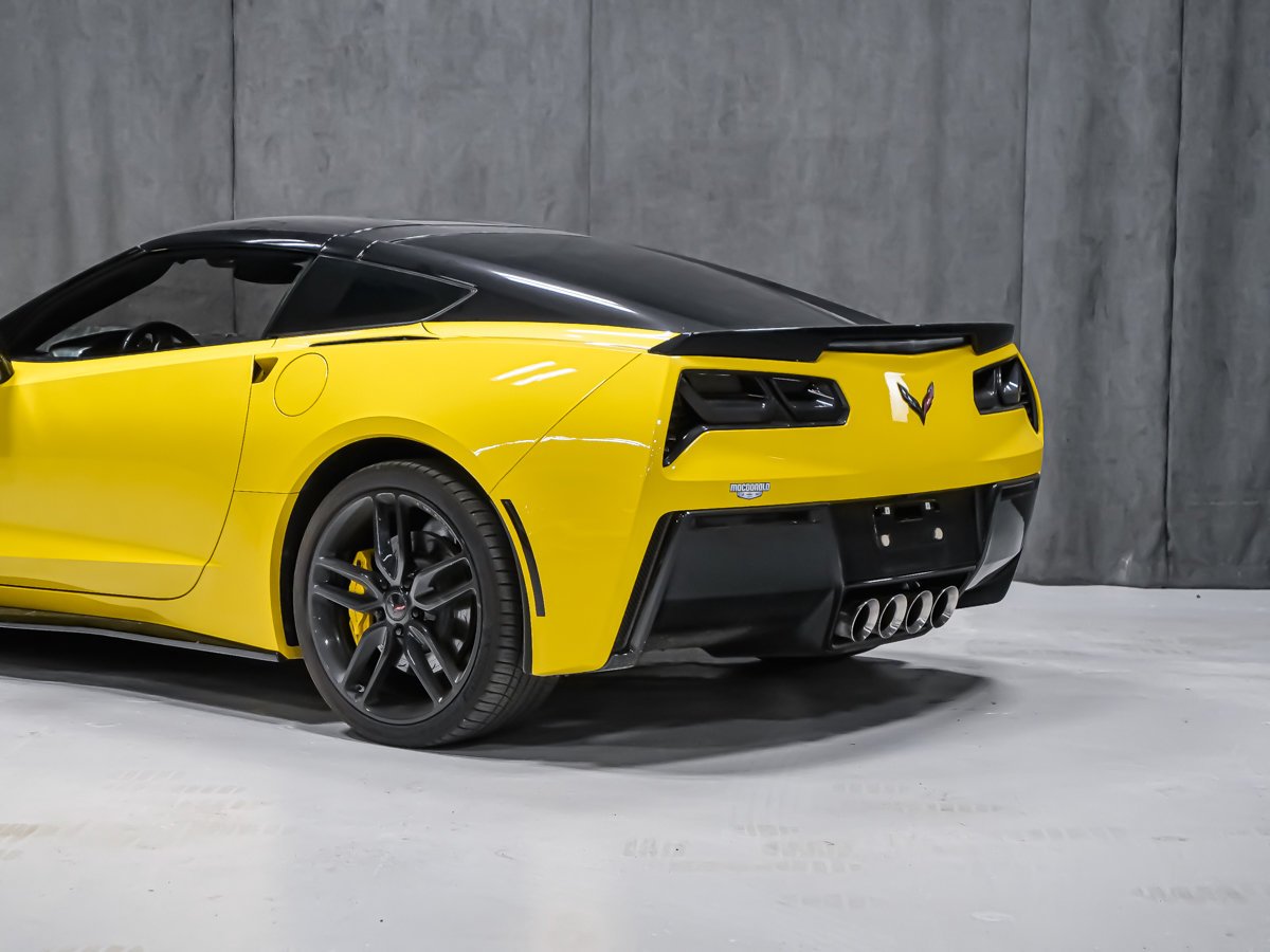 Chevrolet Corvette Z51 2LT 2019 Jaune Montréal - photo #6
